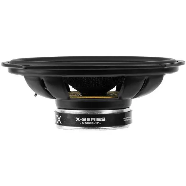 Alt view image 5 of 7 - ® XSP69KIT 6x9 Car Speakers, 600W Max, 300W RMS, 2-Way Component System w/ 1" Silk Dome Tweeters & Passive X-Overs, Easy to Install in Cars/Trucks/Doors (Pair)