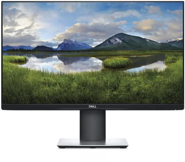 Main image of P2419H 24 Inch LED-Backlit, Anti-Glare, 3H Hard Coating IPS Monitor - (8 ms Response, FHD 1920 x 1080 at 60Hz, 1000:1 Contrast, with ComfortView DisplayPort, VGA, HDMI and USB), Black