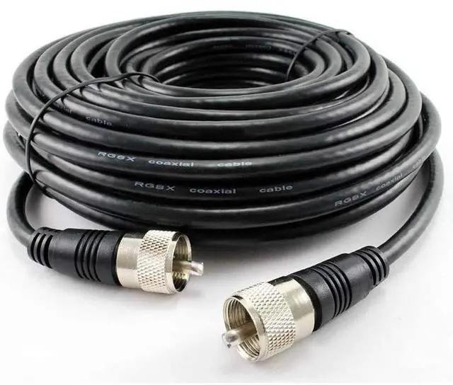 Main image of CablesOnline 150ft RG8x Coax UHF (PL259) Male to Male 50 ohm Premium Grade Antenna Cable (R-U150)
