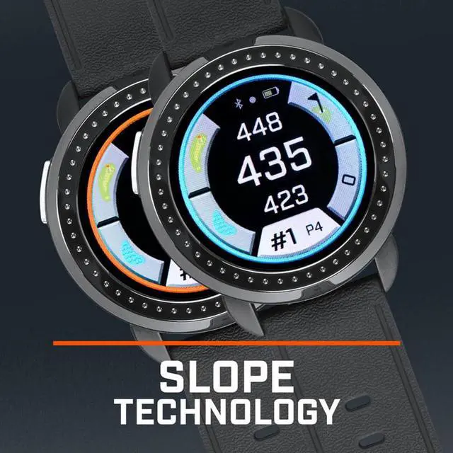 Alt view image 4 of 7 - Bushnell Golf iON Elite GPS Smartwatch (Black) | 38,000 Courses, Slope Compensation, Hazard Info, Color Touchscreen, Distance Calculator, Magnet Mount, Scorekeeping | Signature Series Power Bundle