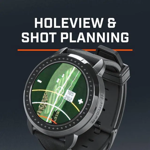 Alt view image 7 of 7 - Bushnell Golf iON Elite GPS Smartwatch (Black) | 38,000 Courses, Slope Compensation, Hazard Info, Color Touchscreen, Distance Calculator, Magnet Mount, Scorekeeping | Signature Series Power Bundle