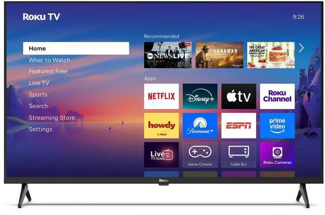 Main image of Smart TV 40-Inch Select Series, 1080p Full HD TV TV with Voice Remote Flat Screen LED Television with Wi-Fi for Streaming Live Local News, Sports, Family Entertainment