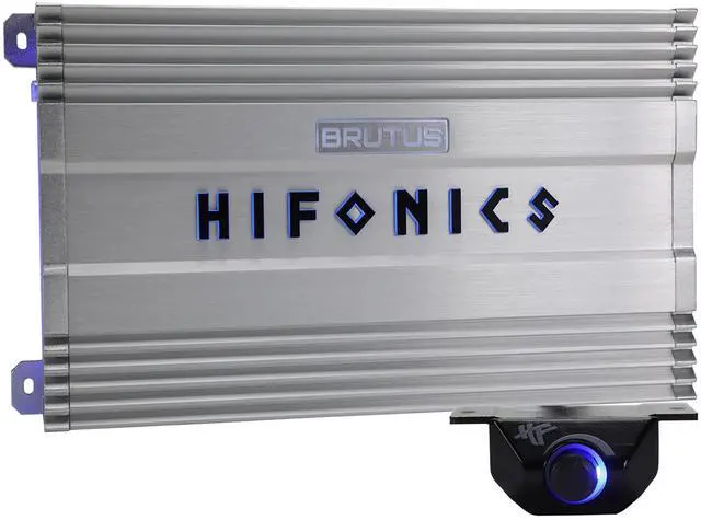Main image of BG-2200.1D Brutus Gamma Monoblock Super D Class 2200 Watt Car Audio Sound System Subwoofer Speaker Amp Amplifier with Bass Knob