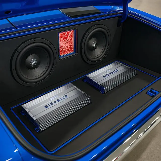Alt view image 7 of 7 - Brutus Gamma Monoblock Super D Class 1300 Watt Car Audio Sound | System Subwoofer Speaker Amp Amplifier with Bass Knob