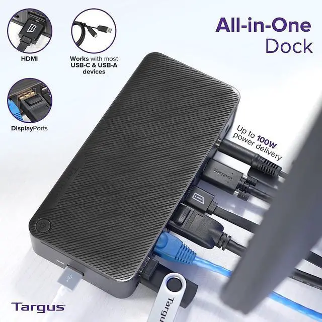 Alt view image 6 of 6 - Universal USB-C G5 Essential Dock - Multiport Docking Station with HDMI | DisplayPort, Bundled with Dockztorm USB Port Expander