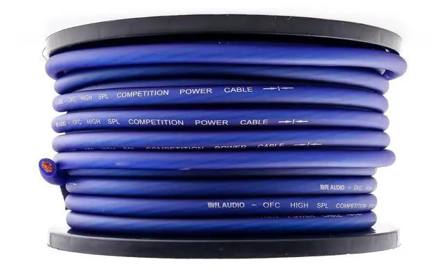 Alt view image 4 of 4 - VFL 4 Gauge OFC Wire 100ft Roll Black