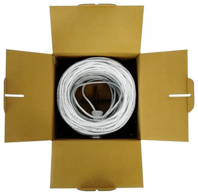 Alt view image 4 of 6 - CL14-500-4 CL2 Rated 14 AWG 500' in-Wall/Ceiling Speaker Wire | 100% OFC Copper, 4 Conductor, Color-Coded PVC, Fire-Safety Rated, 8 Ohm/70V/100V Compatible, Stranded