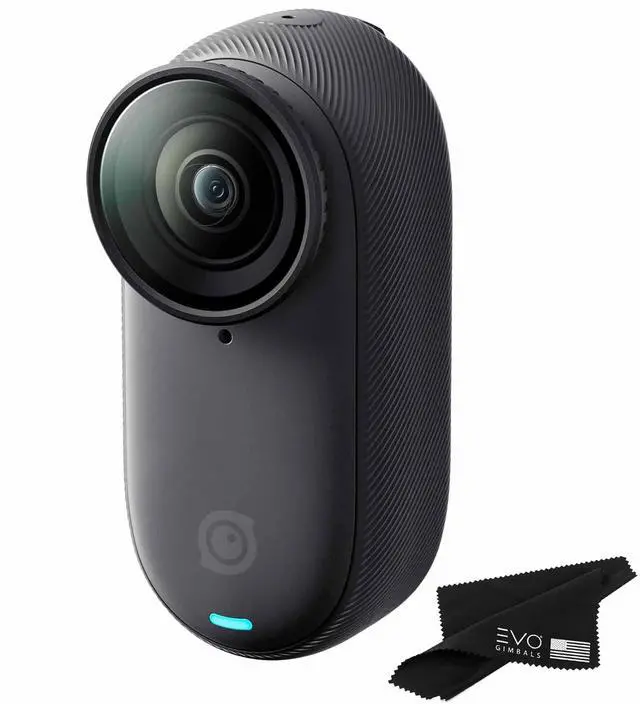 Main image of GO 3S Standalone Camera with 4K Recording, Versatile Mounting, and Waterproof Design (128GB, Midnight Black)