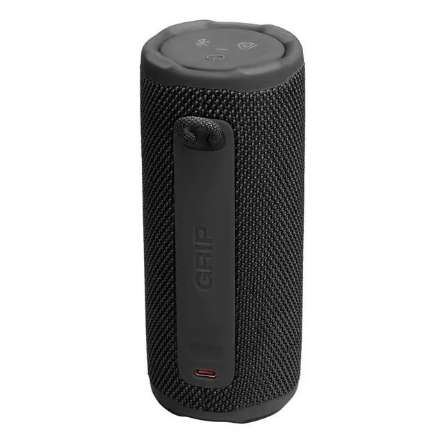 Alt view image 7 of 7 - Grip Compact Portable Speaker Bundle with EasySing Mic Mini (Black) | AI Karaoke Microphone, Water, Dust and Drop-Proof, Pro Sound, Ambient Light