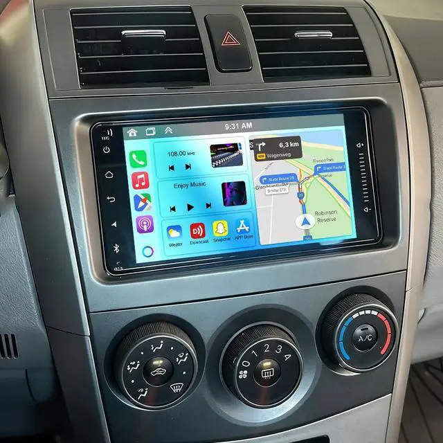 Main image of 2G+64G Car Stereo for Toyota Corolla 2009-2013 with JBL, 7 Inch Touchscreen Android 14 Double Din Car Radio Head Unit for Corolla w/Wireless CarPlay & Android Auto Bluetooth GPS WiFi FM BT SWC Camera