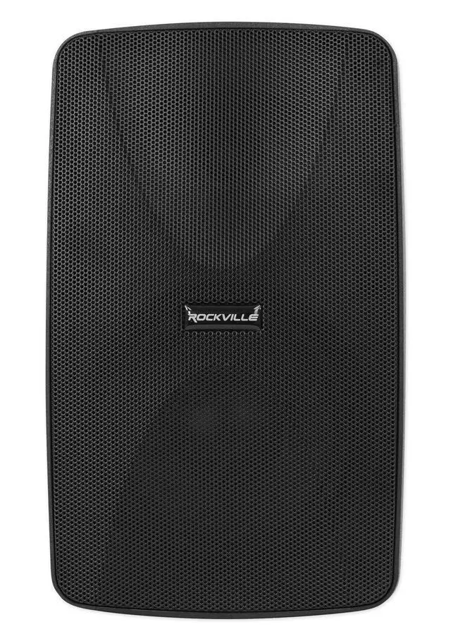 Alt view image 3 of 6 - WET-7020B 70V Indoor/Outdoor Wall Speakers Black, 4-Pack | Selectable 20W, 15W, 10W, 5W, 2.5W Tap Settings, 40W RMS @ 8 Ohm, Built-In Transformer, Waterproof ABS Cabinet, Commercial