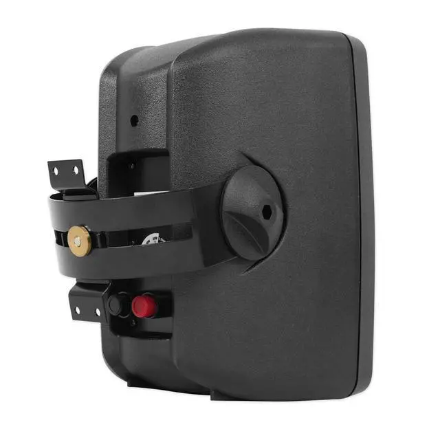 Alt view image 6 of 6 - WET-7020B 70V Indoor/Outdoor Wall Speakers Black, 4-Pack | Selectable 20W, 15W, 10W, 5W, 2.5W Tap Settings, 40W RMS @ 8 Ohm, Built-In Transformer, Waterproof ABS Cabinet, Commercial