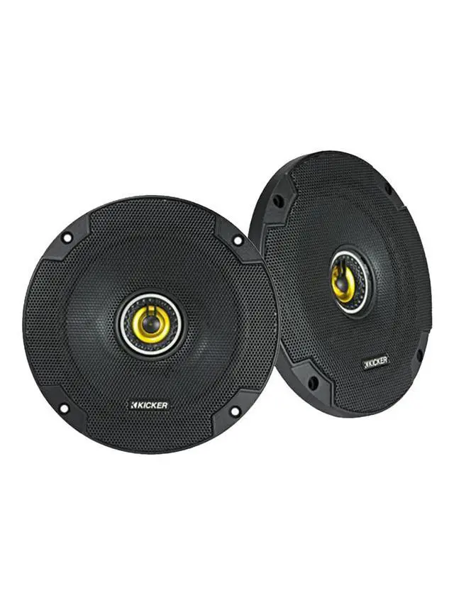 Alt view image 2 of 4 - Car Speaker Package Of 4x Kicker 300 Watt Max Power 6.5" CS Series 2-Way Car Audio Coaxial Speakers Bundle Combo With Enrock 50 Foot 14 Gauge Speaker Wire