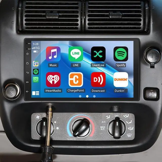 Main image of Android Radio for Mazda B3000 B4000 B-Series 1999-2009 with Wireless Carplay/Android Auto, Car Radio Stereo 7 Inch Touch Screen 2+32G for Corolla with GPS Navigation/Bluetooth/Backup Camera