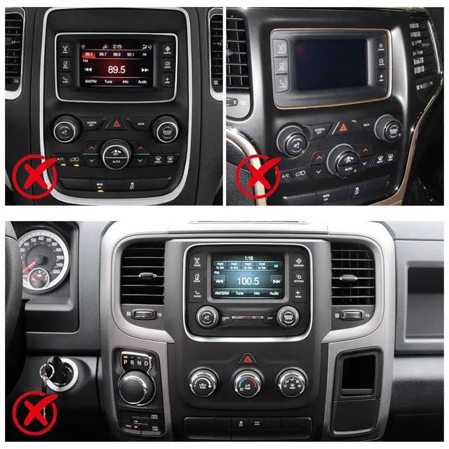 Alt view image 4 of 7 - 4+64G Car Stereo for Dodge Durango 2018-2021 with Carplay Android Auto | 2 Din Android 14 Radio Support 8.4in Touch Screen GPS Navi Bluetooth WiFi EQ HiFi Mirror Link SWC Split Screen Camera