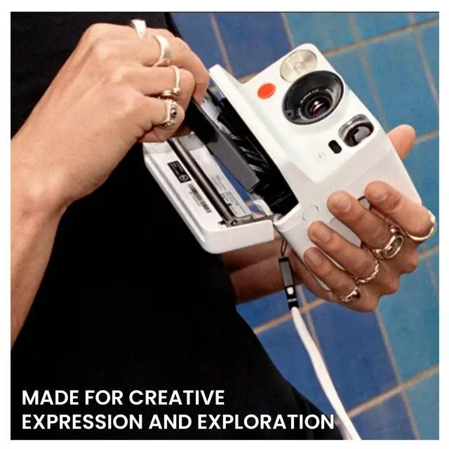 Alt view image 7 of 7 - Now+ Generation 3 i-Type Instant Camera in White + 16 Film Bundle | Includes 8-Photo Color i-Type Film, Instant Photography for Travel, Parties & Gifts, Dual-Lens Autofocus, USB-C