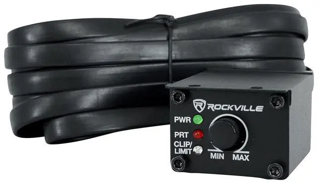 Alt view image 5 of 6 - Krypton F5 5 Channel Car Amplifier Bundle with RWK21 Amp Kit | 3200W Peak / 800W RMS, Class AB/D MOSFET, Bass Knob with Clip Indicator, Digital Volt Meter, 2 RTR172 17' RCA Cables, 4-Items