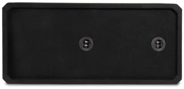 Alt view image 6 of 7 - Dual 12" Slot Ported Subwoofer Enclosure | 3/4" MDF Black Carpeted Subwoofer Enclosure 3.25 Cu. Ft. with Polyfil