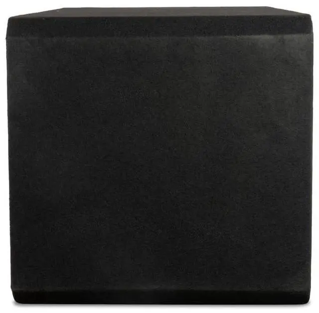 Alt view image 7 of 7 - Dual 12" Slot Ported Subwoofer Enclosure | 3/4" MDF Black Carpeted Subwoofer Enclosure 3.25 Cu. Ft. with Polyfil