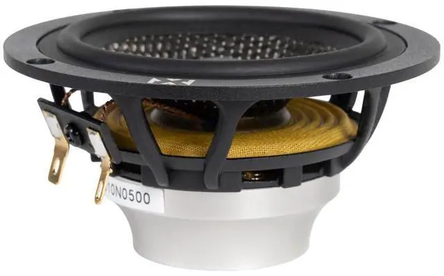 Alt view image 7 of 7 - 3.5" XQ-Series v2 Midrange Car Speakers (Speaker Grilles Included) | 200W Peak / 100W RMS Pair, Carbon Fiber Cones and Neodymium Motor