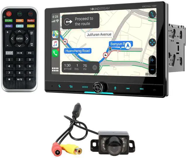 Main image of Bundle: (1) Soundstream VRCPAA-106F Car Monitor Receiver Bundle with (1) Rockville RBC1 Car Camera (2 Items)