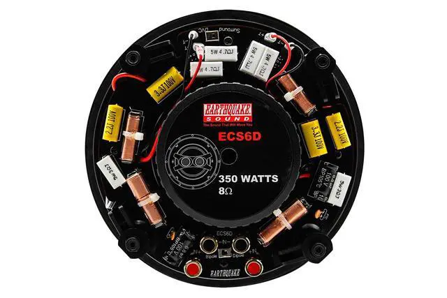 Alt view image 4 of 7 - ECS6Dual 6.5" in Ceiling Edgeless Stereo Dual Voice Coil Speaker