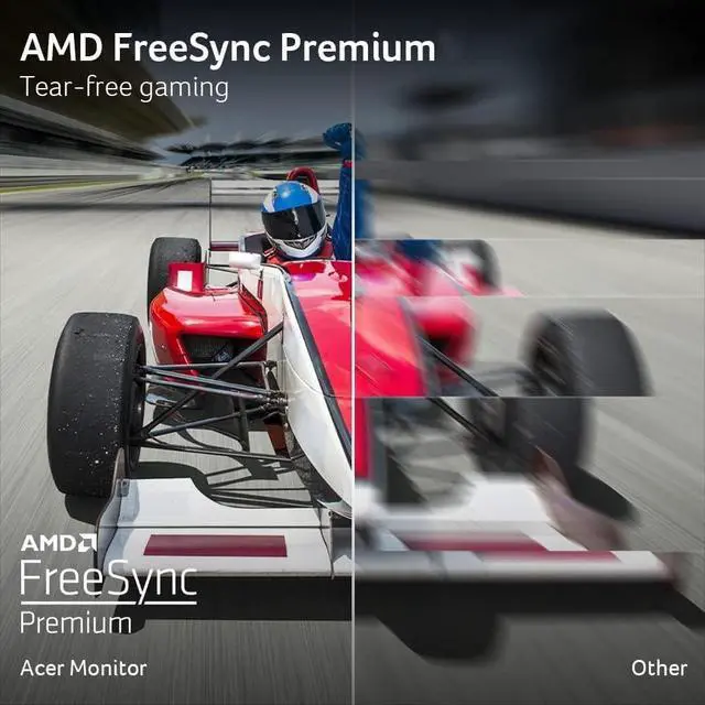 Alt view image 3 of 7 - Nitro 27" FHD IPS ZeroFrame Design Gaming Monitor Up to 200Hz 2-Pack | AMD FreeSync Premium, DisplayHDR10, sRGB 99%, VESA Mount, Displayport, HDMI & USB Hub, Black VG270X | UM.HV0AA.101