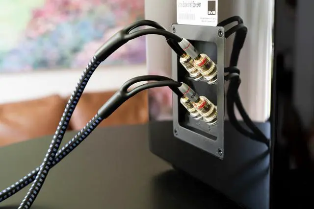 Alt view image 2 of 4 - SoundPath Ultra Bi-Wire Speaker Cable with Spade Connectors - Each (10 ft.)