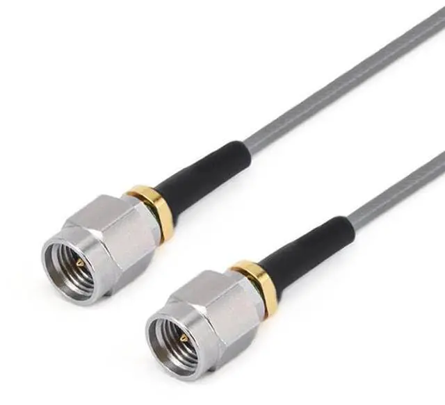 Main image of 2.92mm Male to 2.92mm Male Cable Using 0.086" (2.2 mm) Series Low Loss Phase Stable Flexible Coax, DC - 40GHz, 50 Ohm (800 mm)