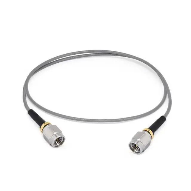 Alt view image 2 of 5 - 2.92mm Male to 2.92mm Male Cable Using 0.086" (2.2 mm) Series Low Loss Phase Stable Flexible Coax, DC - 40GHz, 50 Ohm (800 mm)