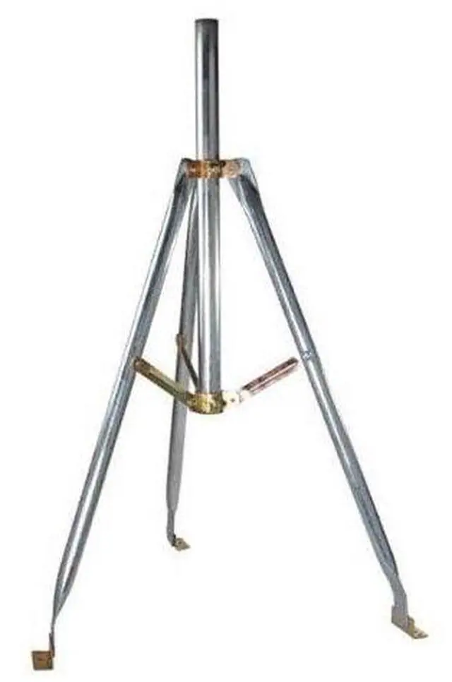 Main image of Diamond 3' FT Tripod Mount Satellite Antenna with 2" Inch OD Mast 28 Inch Mast 1.66 and 2 Inch O.D. Dish 3' Tri-Pod 2" Mast TV Off-Air Outdoor Signal Support BracketSpecifications