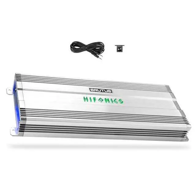 Alt view image 2 of 7 - Brutus BG 3000 Watt Class D Monoblock Amplifier with Built-in UV Meter, Dual Toroidal Transformer PWM Power Supply and Shielded Inductors