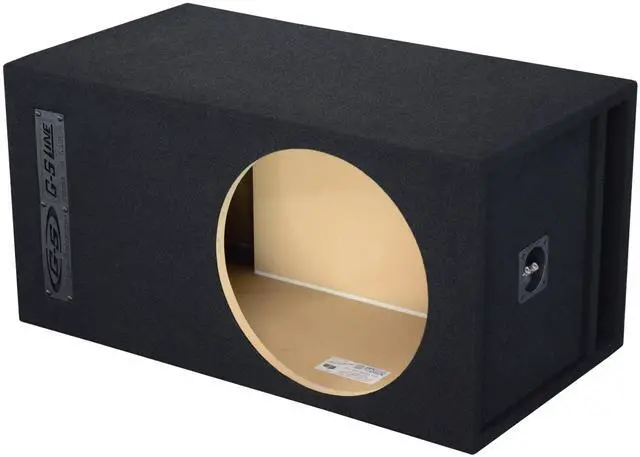Main image of Single Ported X-Large Vented Ground-Shaker Subwoofer Enclosure Sub Box (15")