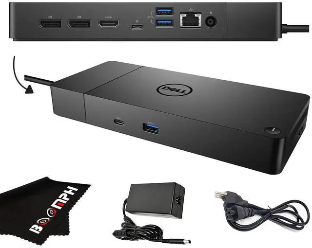 Main image of WD19S Docking Station with 180W Power Adapter and 130W Power Delivery - USB Type-C HDMI, Dual DisplayPort (WD19S180W) -Boomph's Comprehensive Ultimate Performance Dock Solution for Your Workspace