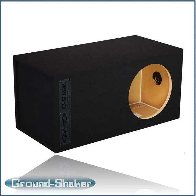 Alt view image 6 of 7 - Single Ported X-Large Vented Ground-Shaker Subwoofer Enclosure Sub Box (15")