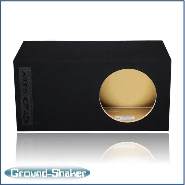 Alt view image 7 of 7 - Single Ported X-Large Vented Ground-Shaker Subwoofer Enclosure Sub Box (15")