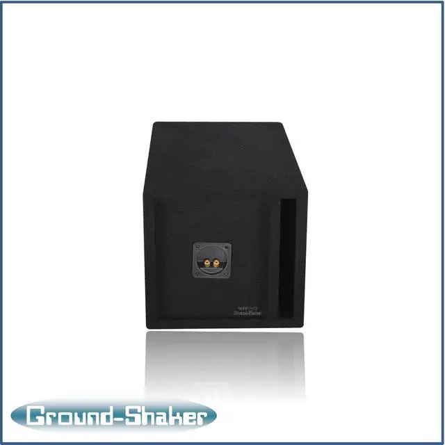 Alt view image 4 of 7 - Single Ported X-Large Vented Ground-Shaker Subwoofer Enclosure Sub Box (8")