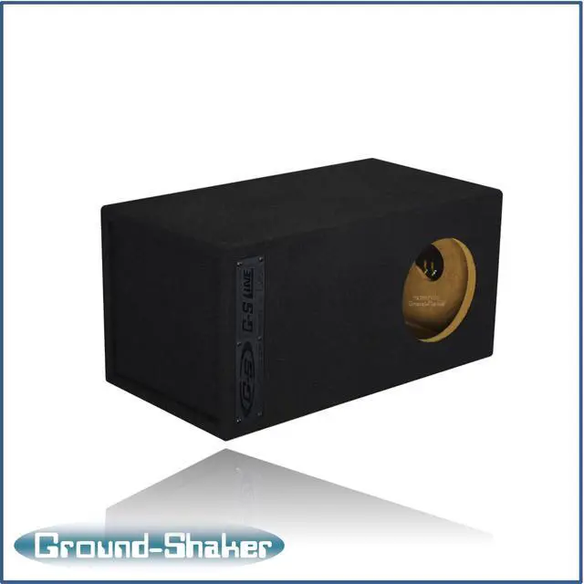 Alt view image 6 of 7 - Single Ported X-Large Vented Ground-Shaker Subwoofer Enclosure Sub Box (8")