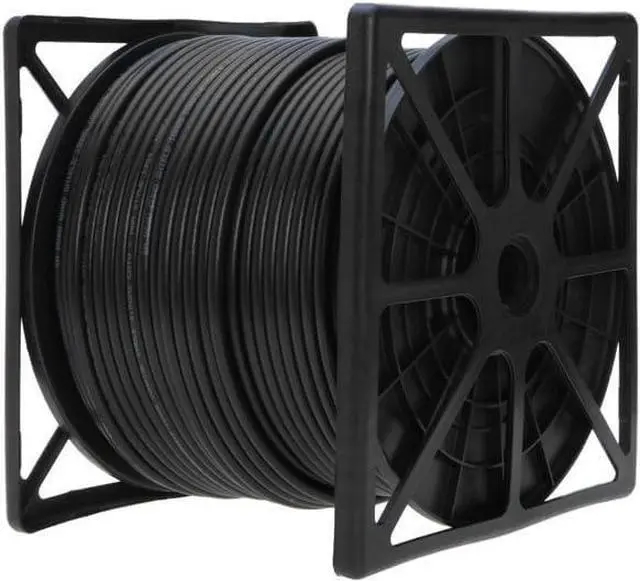Alt view image 3 of 4 - Siamese Cable Rg59 20AWG + 18/2AWG, 95% Shielding Video & Power Wire CCTV Security Camera Bulk (1000, Feet)