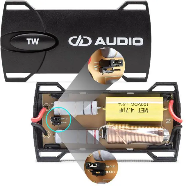 Alt view image 7 of 7 - D-C6x9A - 6x9 150W Component Speakers