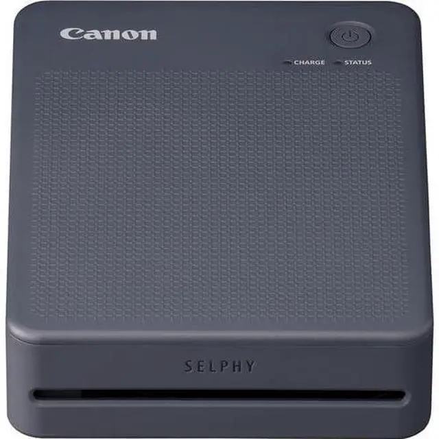 Alt view image 2 of 4 - SELPHY QX20 Wireless Compact Photo Printer (Gray) Bundle | For 2.1"x3.4" Card-Size and 2.7"x2.7" Square Stickers | For 2.1"x3.4" Card-Size and 2.7"x2.7" Square Stickers + More