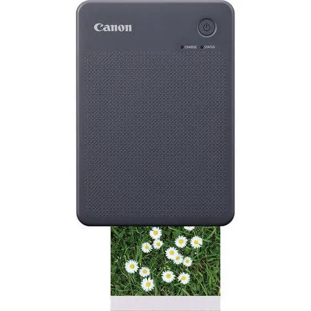 Alt view image 4 of 4 - SELPHY QX20 Wireless Compact Photo Printer (Gray) Bundle | For 2.1"x3.4" Card-Size and 2.7"x2.7" Square Stickers | For 2.1"x3.4" Card-Size and 2.7"x2.7" Square Stickers + More