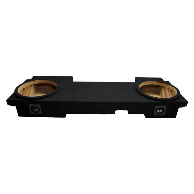 Alt view image 3 of 6 - W12S4 Dual 12" Sealed Subwoofer Box Fits 2002-2013 Chevy Avalanche | Loaded enclosure with both drivers pre-installed, 500W RMS combined, 4 Ohm load, tight accurate speaker bass, 12 inch size