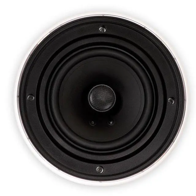 Alt view image 3 of 5 - TSQ670 Flush Mount 70 Volt Speakers with 6.5" Woofers in Ceiling 3 Pack