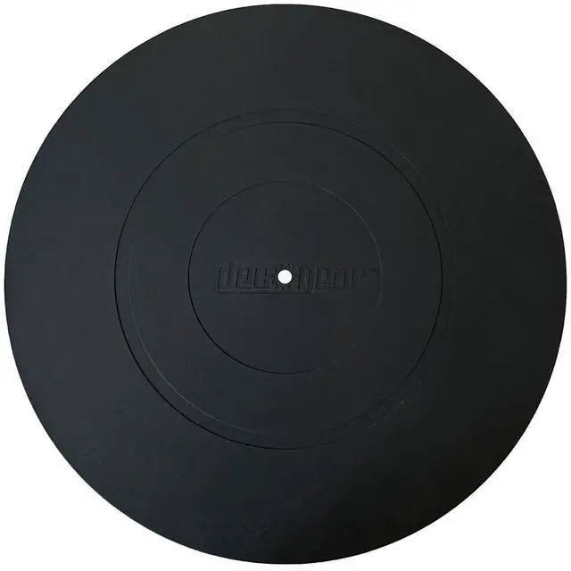 Alt view image 5 of 5 - AT-LP60XBT-BK Fully Automatic Belt-Drive Bluetooth Stereo Turntable, Black Bundle with Deco Gear Universal 12" Silicone Rubber Turntable Platter Mat