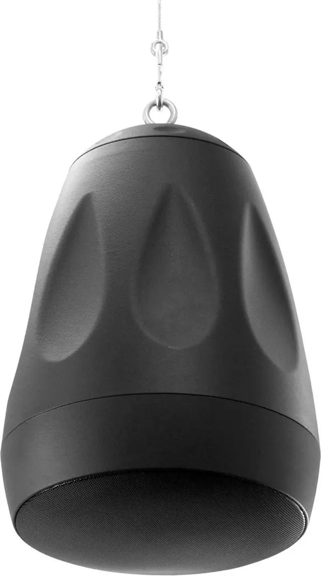 Alt view image 2 of 7 - Sound PLS6.5 6.5" 2-Way Pendant / Landscape Speaker (25V/70V/100V/8Ohm 120W), Black