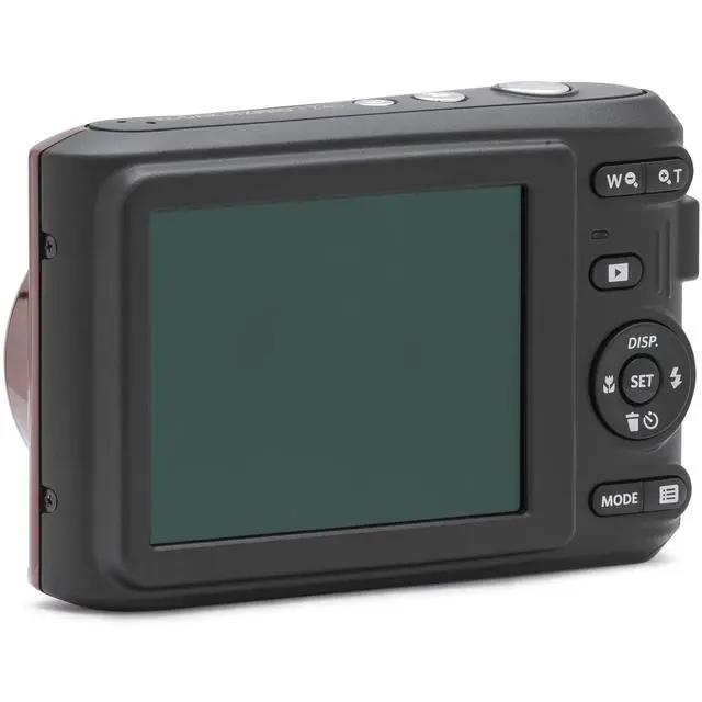 Alt view image 5 of 7 - FZ45RD PIXPRO FZ45 16MP Digital Camera, Red Bundle with Lexar 32GB High-Performance 800x UHS-I SDHC Memory Card + Deco Photo Point and Shoot Field Bag Camera Case
