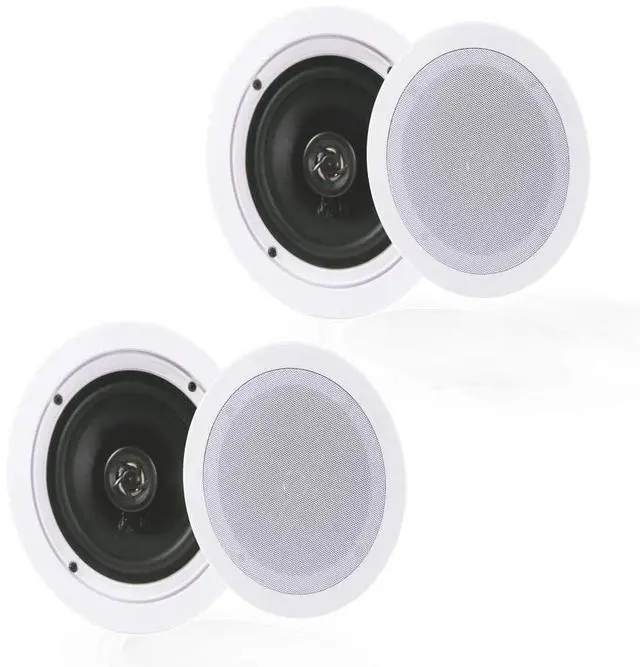 Main image of Audio PDIC1651RD 5.25 Inch 2 Way 150W Home Ceiling Wall Speakers (4 Pairs)