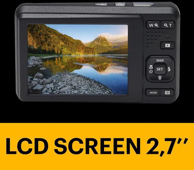 Alt view image 4 of 5 - FZ53-BL Point and Shoot Digital Camera with 2.7" LCD, Blue