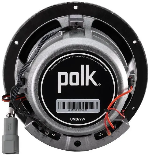 Alt view image 6 of 7 - RV 7.7" Coaxial Water-Resistant Speaker Indoor/Outdoor with RGB LED Lighting (1)